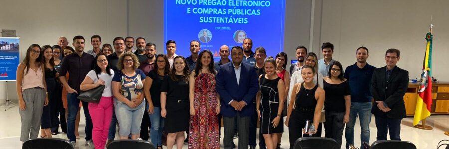 Licijur participa de palestra sobre Novo Pregão Eletrônico e Compras Públicas Sustentáveis