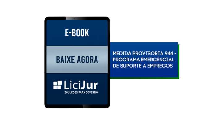 E-book | Medida Provisória 944 – Programa Emergencial de Suporte a Empregos