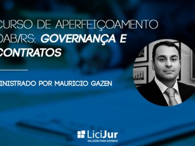 Curso de Aperfeiçoamento OAB/RS: Governança e Contratos