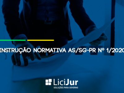 Instrução Normativa AS/SG-PR nº 1/2020
